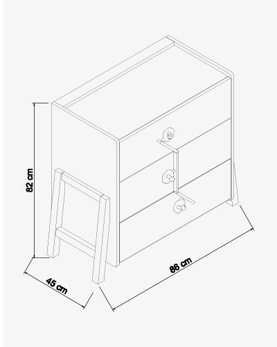 Piyano Mobilya Spring Chiffonier