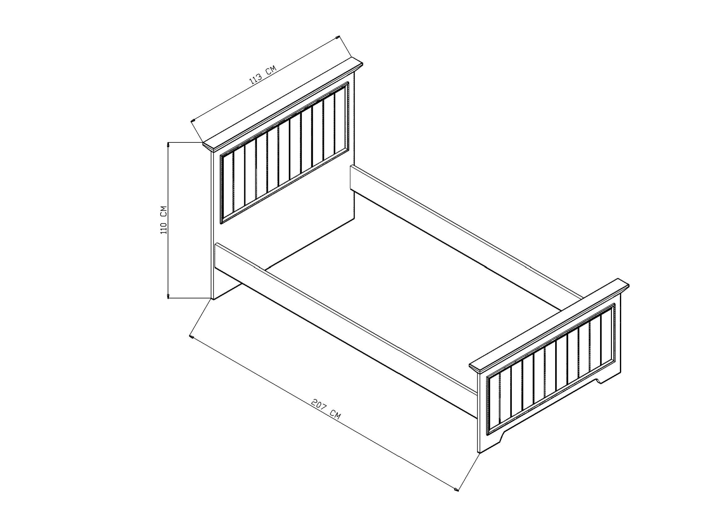 Piyano Mobilya Melis Bedstead