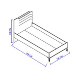 Piyano Mobilya Mado Bedstead