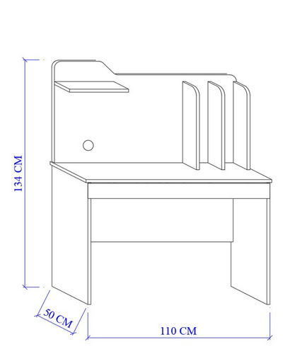 Piyano Mobilya Mado Study Desk