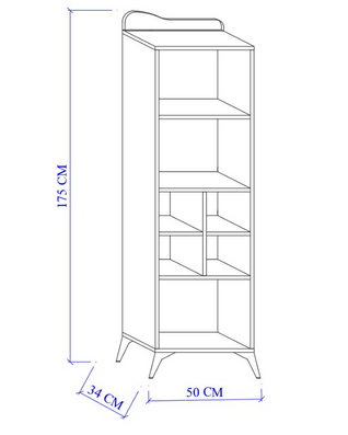 Piyano Mobilya Mado Bookcase