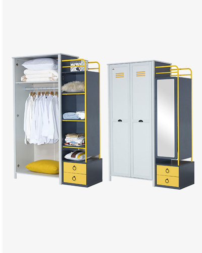 Piyano Mobilya Oscar 3 Door Wardrobe