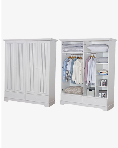 Piyano Mobilya Melis 4 Door Wardrobe